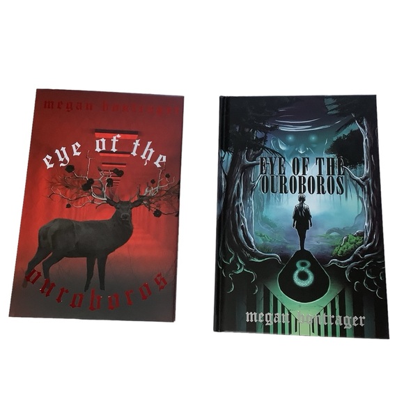 Eye of the Ouroboros Signed Megan Bontrager Stenciled New AOP HC - Picture 1 of 9